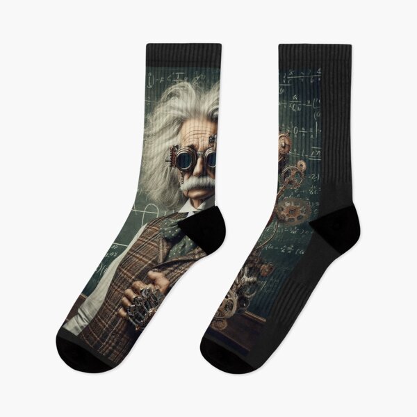 Item preview, Albert Einstein Steampunk  designed and sold by sevenmountains.