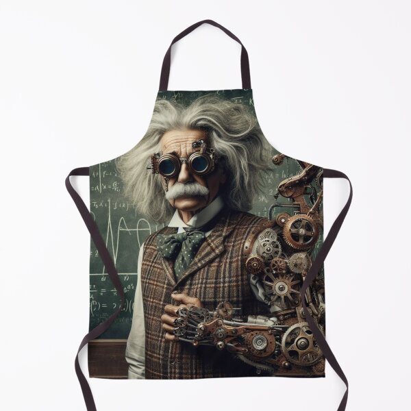 Item preview, Albert Einstein Steampunk designed and sold by sevenmountains.