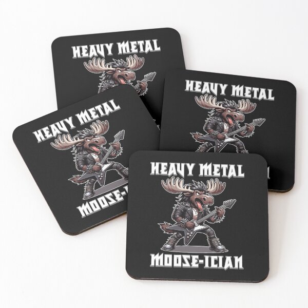 Item preview, Heavy Metal Moose-ician designed and sold by SpecialtiesShop.