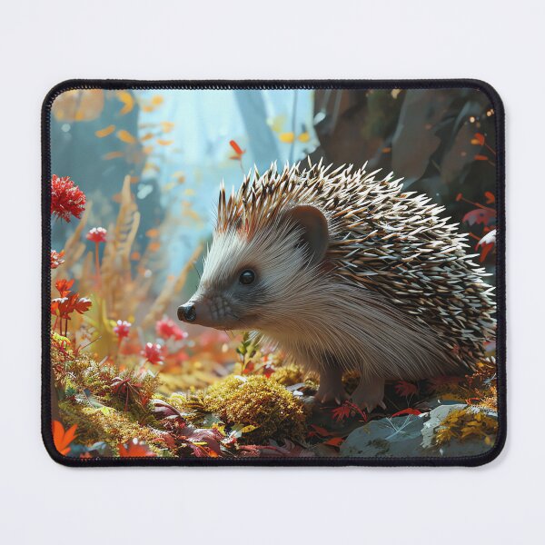 Artikelvorschau, Herbstwald-Igel, Herbstblätter und Wildtiere entworfen und verkauft von madtoyman.