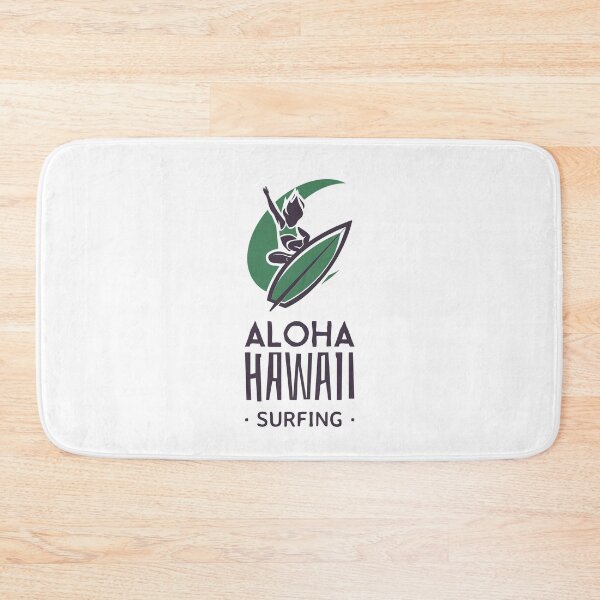 Item preview, Aloha Hawaiian Waves Surfing Family Vacation - Beach - Hawaii - Surfboard - Sunset designed and sold by DeCodeArtShop.