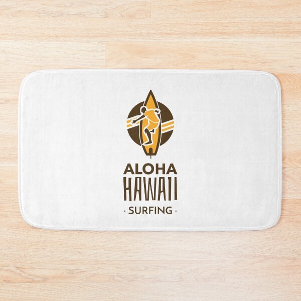 Item preview, Aloha Hawaiian Waves Surfing Family Trip - Beach - Hawaii - Surfboard - Sunset designed and sold by DeCodeArtShop.