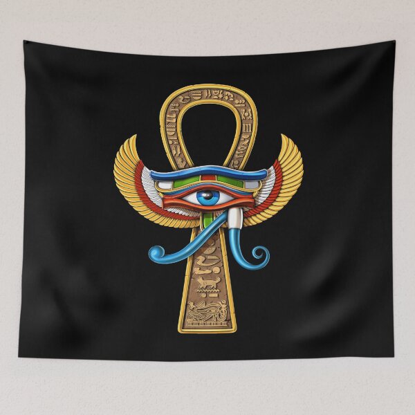 Item preview, Egyptian Eye Of Horus Ankh designed and sold by underheaven.