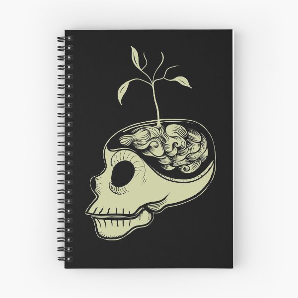 Item preview, Skull with tree designed and sold by fakeface.