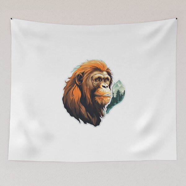 Item preview, Tapanuli Orangutan Endangered species Cute Animal In Love designed and sold by SMARTKIT  DESIGNAGENCY.