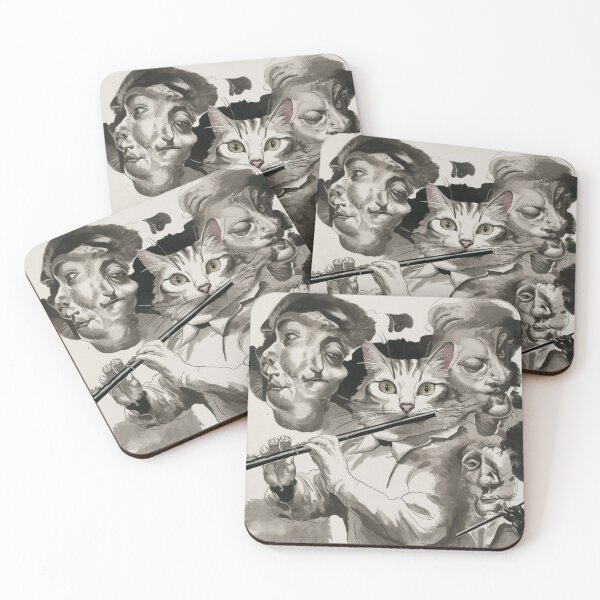 Item preview, "CAT FLUTE". FUNNY CAT FLUTIST  designed and sold by Obinne.