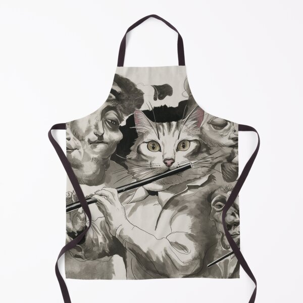 Item preview, "CAT FLUTE". FUNNY CAT FLUTIST designed and sold by Obinne.