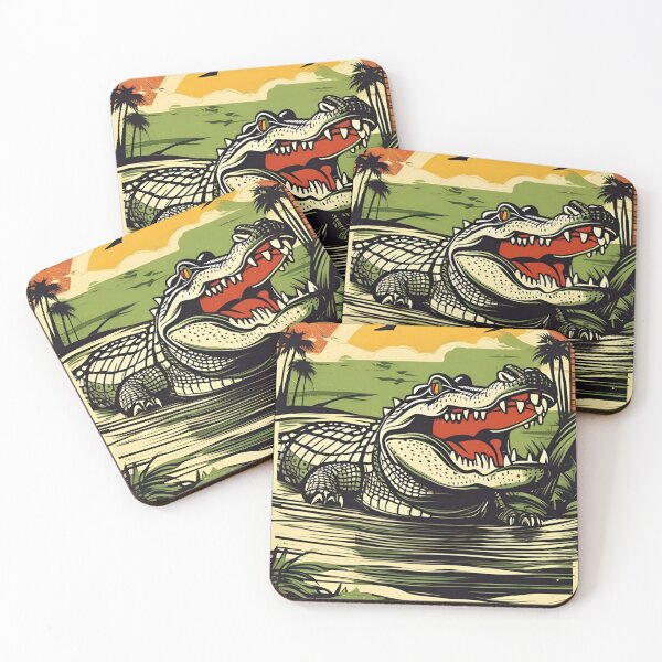 Item preview, White Gator designed and sold by MatrixTattoo.
