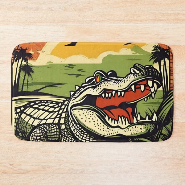 Item preview, White Gator designed and sold by MatrixTattoo.