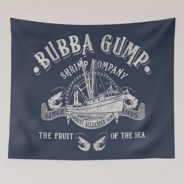 Item preview, Bubba Gump Shrimp Company Worn designed and sold by Alema Art.