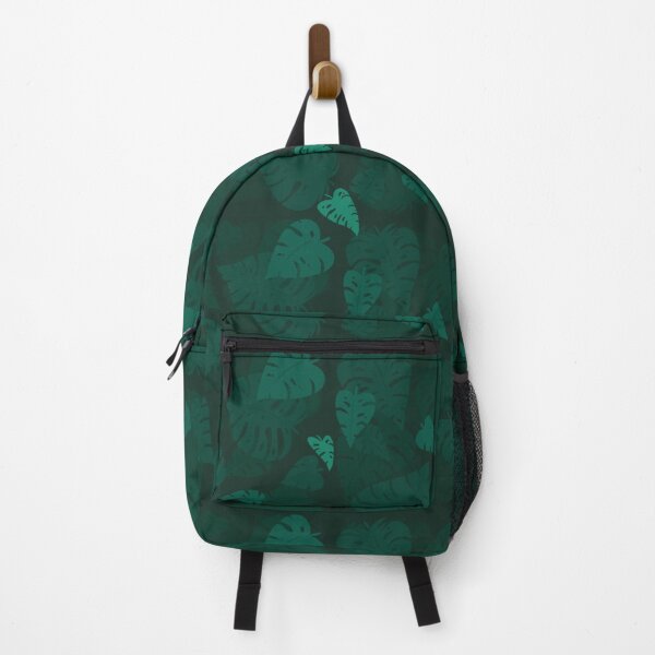 Item preview, dark monstera leaf pattern designed and sold by Lokamy .