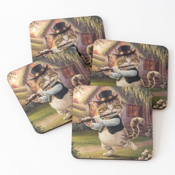 Item preview, "CAT FLUTE".  FUNNY DANCING CAT FLUTIST  designed and sold by Obinne.