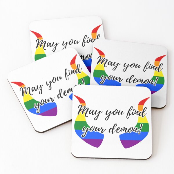 Item preview, May you find your demon! (Pride) designed and sold by Jasmine Wallace.