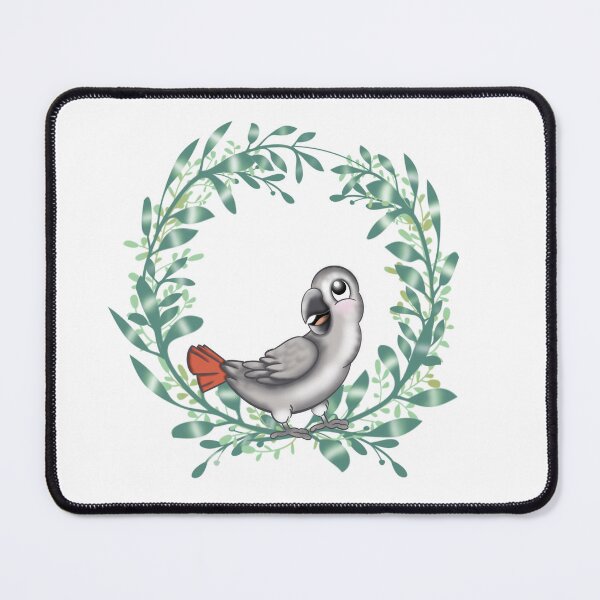 Item preview, African grey parrot designed and sold by Manxcraft.