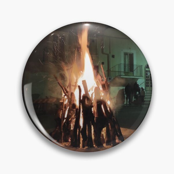 Item preview, Sacred Flames: San Giuseppe Evening in Monte Sant'Angelo designed and sold by EpicVistas.