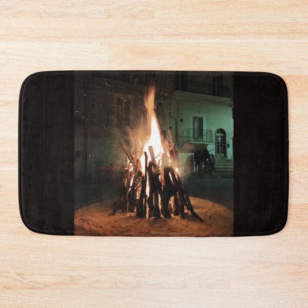Item preview, Sacred Flames: San Giuseppe Evening in Monte Sant'Angelo designed and sold by EpicVistas.