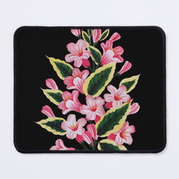 Item preview, Botonical Pink Japanese Flowers designed and sold by Malshiyuki.
