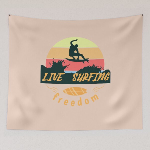 Item preview, Surfing life freedom designed and sold by santiagoml.