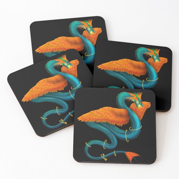Item preview, Winged Serpent (Transparent Background) designed and sold by StaticKlingShop.