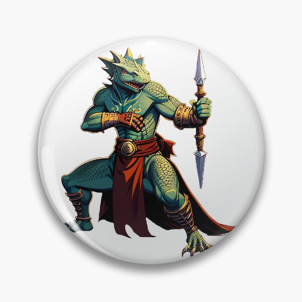Item preview, Zenith Scalewalker D20 DND Monk Class Furry Lizard designed and sold by thejoyker1986.