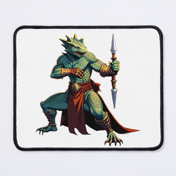 Item preview, Zenith Scalewalker D20 DND Monk Class Furry Lizard designed and sold by thejoyker1986.