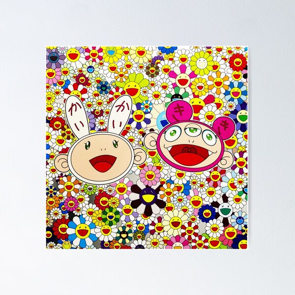Item preview, panda flowers colorfull designed and sold by jofarakuna49.