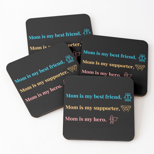 Item preview, My Mom: My biggest supporter, my best friend, my hero --- Mother's Day 2024 designed and sold by Ayman Toumarti.