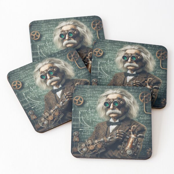 Item preview, Albert Einstein Steampunk  designed and sold by sevenmountains.