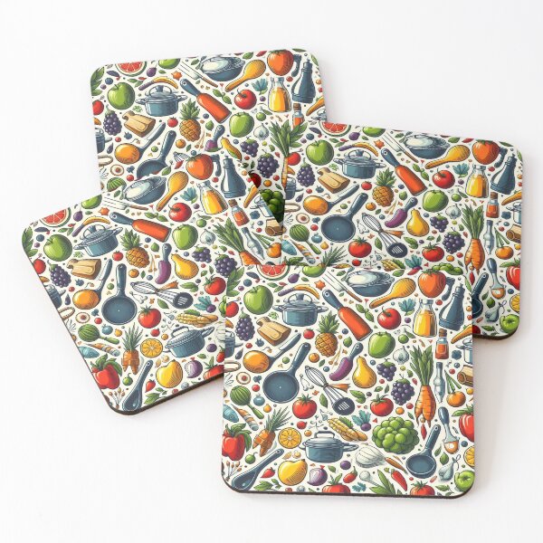 Item preview, Fruit and vegetable cuisine. designed and sold by MyHappyArtShop.