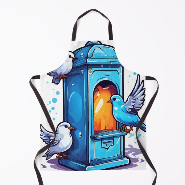 Item preview, post box and pigeons designed and sold by misbahsiro.