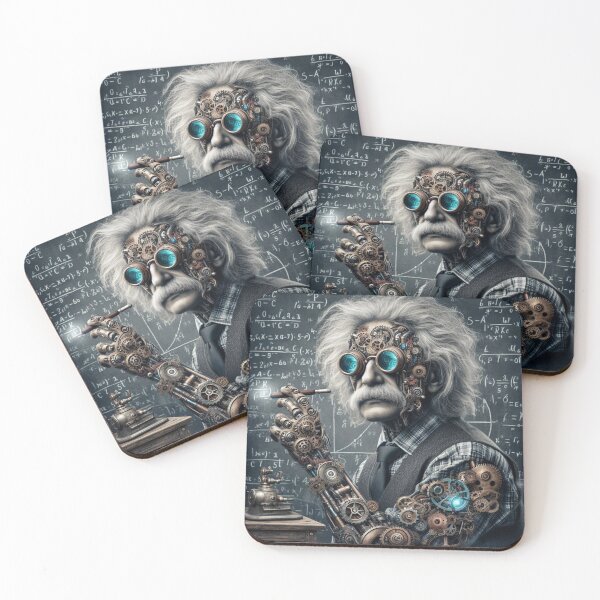 Item preview,  Albert Einstein Steampunk  designed and sold by sevenmountains.