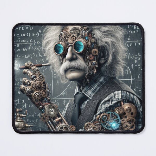 Item preview, Albert Einstein Steampunk designed and sold by sevenmountains.