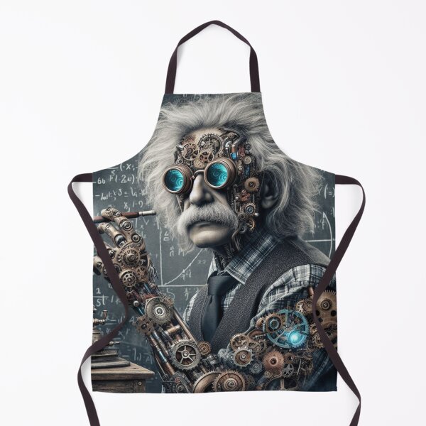 Item preview, Albert Einstein Steampunk designed and sold by sevenmountains.