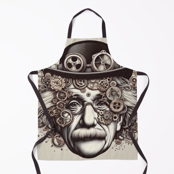 Item preview, Albert Einstein Steampunk designed and sold by sevenmountains.