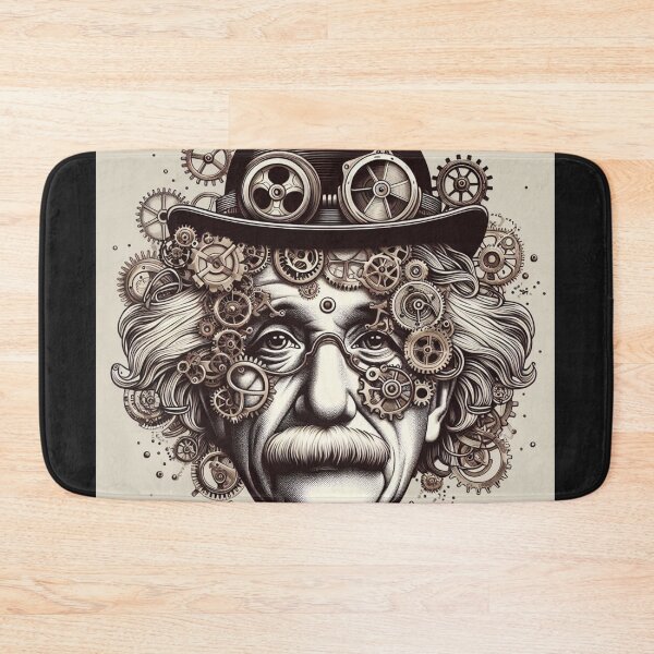 Item preview,  Albert Einstein Steampunk  designed and sold by sevenmountains.