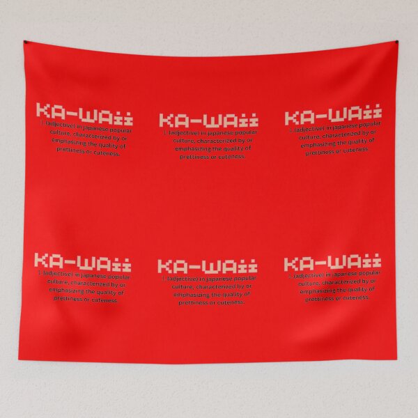 Item preview, Kawaii Definition designed and sold by Tokyotopia.
