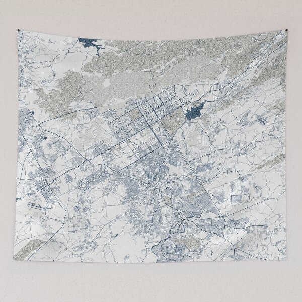 Item preview, Islamabad City Map of Pakistan - Coastal designed and sold by deMAP.