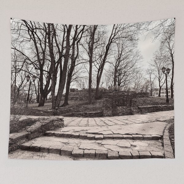 Item preview, Old castle ruins. Riga 2024 bw designed and sold by Jouko Lehto Photography.