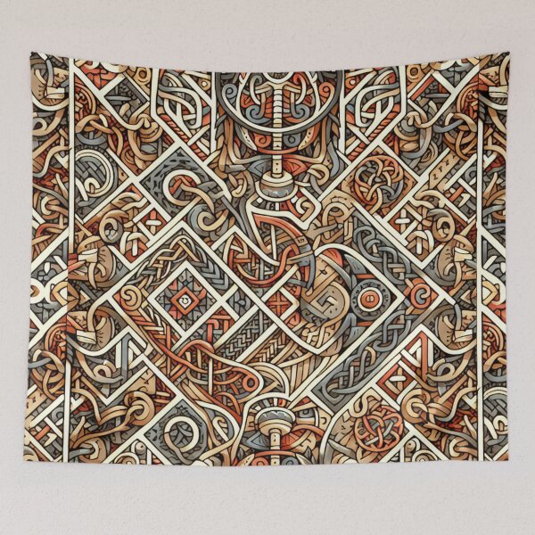 Item preview, Viking Symbols Fusion designed and sold by Belarte.shop.