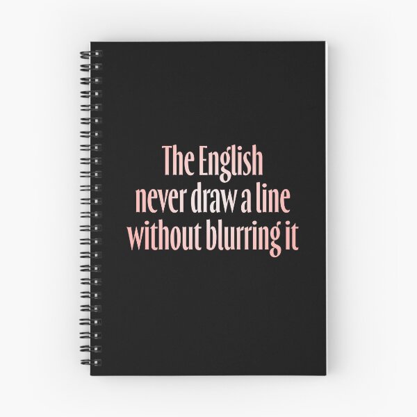 Item preview, The English never draw a line without blurring it. v.2 designed and sold by x1brett.