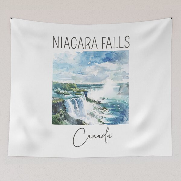 Item preview, Watercolor Design Niagara Falls - Canada  designed and sold by Sketch-Shack.