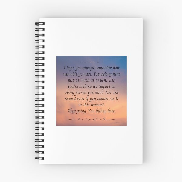 Item preview, You belong here designed and sold by Enchanted-Dawn.