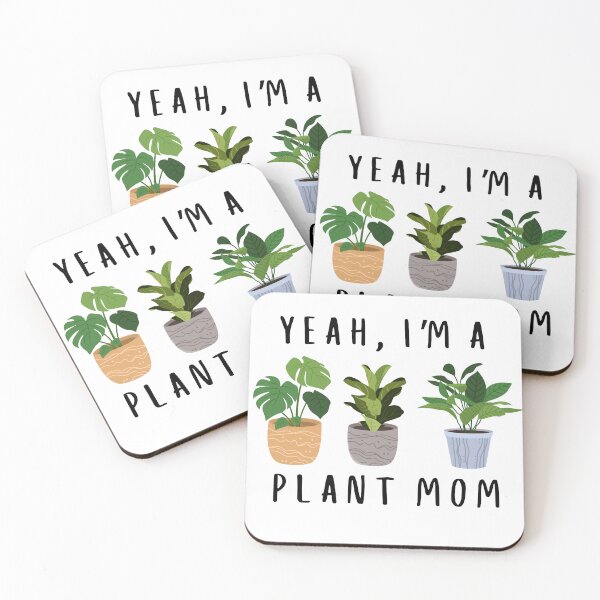 Item preview, Yeah, I'm a Plant Mom designed and sold by dooddles.