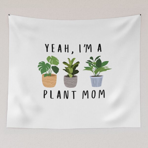 Item preview, Yeah, I'm a Plant Mom designed and sold by dooddles.