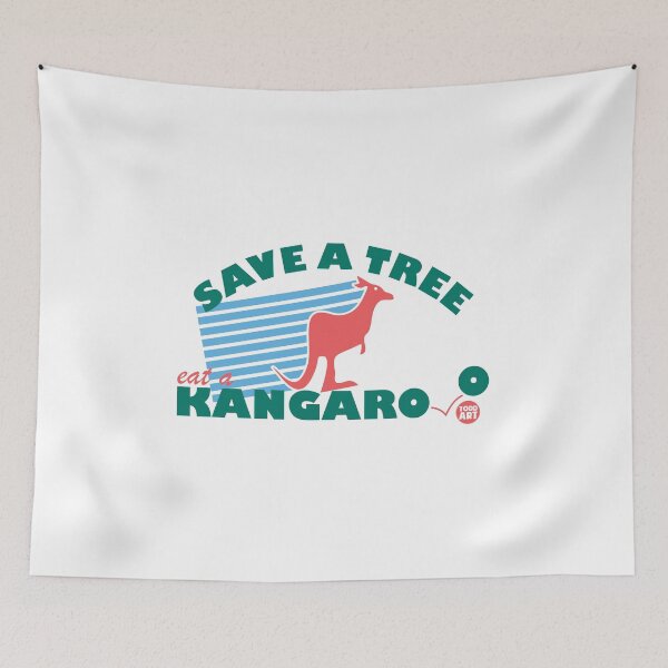 Item preview, SAVE TREE EAT KANGAROO designed and sold by TODD GOLDMAN.
