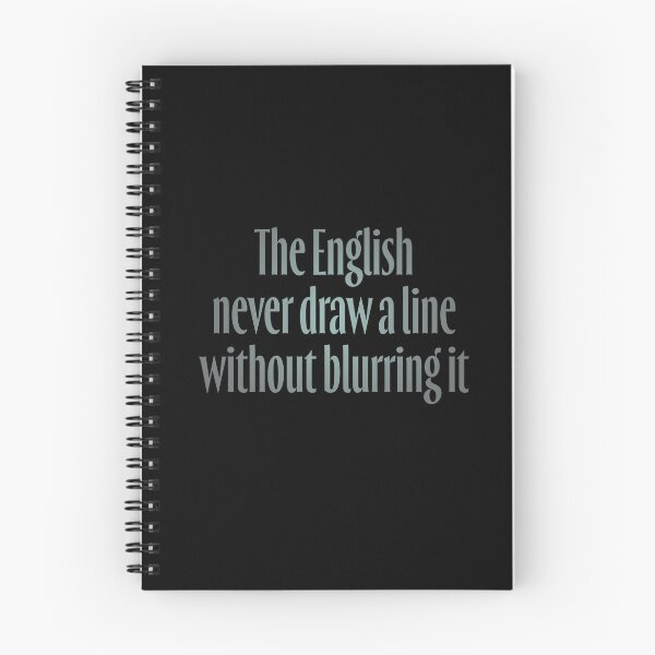 Item preview, The English never draw a line without blurring it. v.3 designed and sold by x1brett.