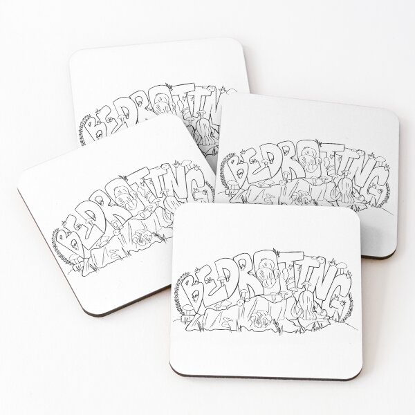 Item preview, Black and White Bed Rotting designed and sold by Arsenic-Arts.