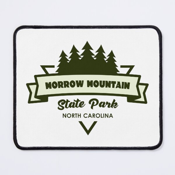Item preview, Morrow Mountain State Park North Carolina Trees And Ribbon designed and sold by bivenart.