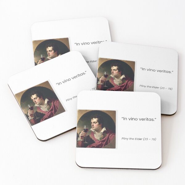 Item preview, Pliny the Elder In Vino Veritas designed and sold by QuotationInsp.