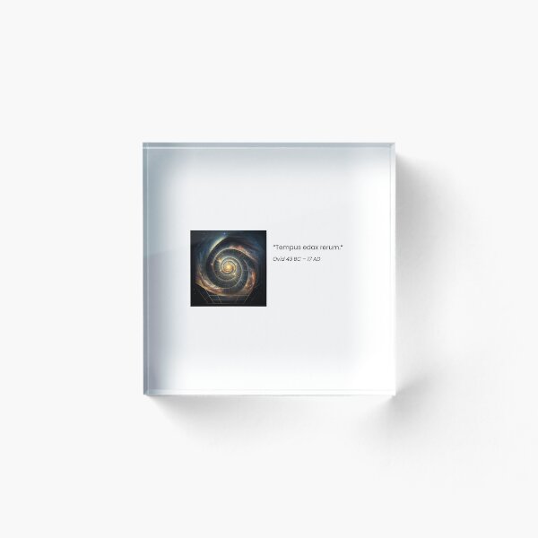 Item preview, Ovid Tempus Edax Rerum designed and sold by QuotationInsp.